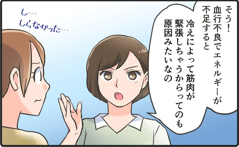 体温変化によるこむらがえり薬